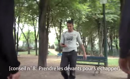 Vidéo self défense : Conseil n°8 de la Défense de rue