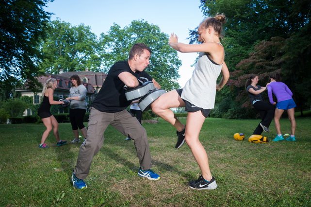 Le  Boxing Self Défense Geneva accueillait Eric Quequet pour un stage de Défense de rue